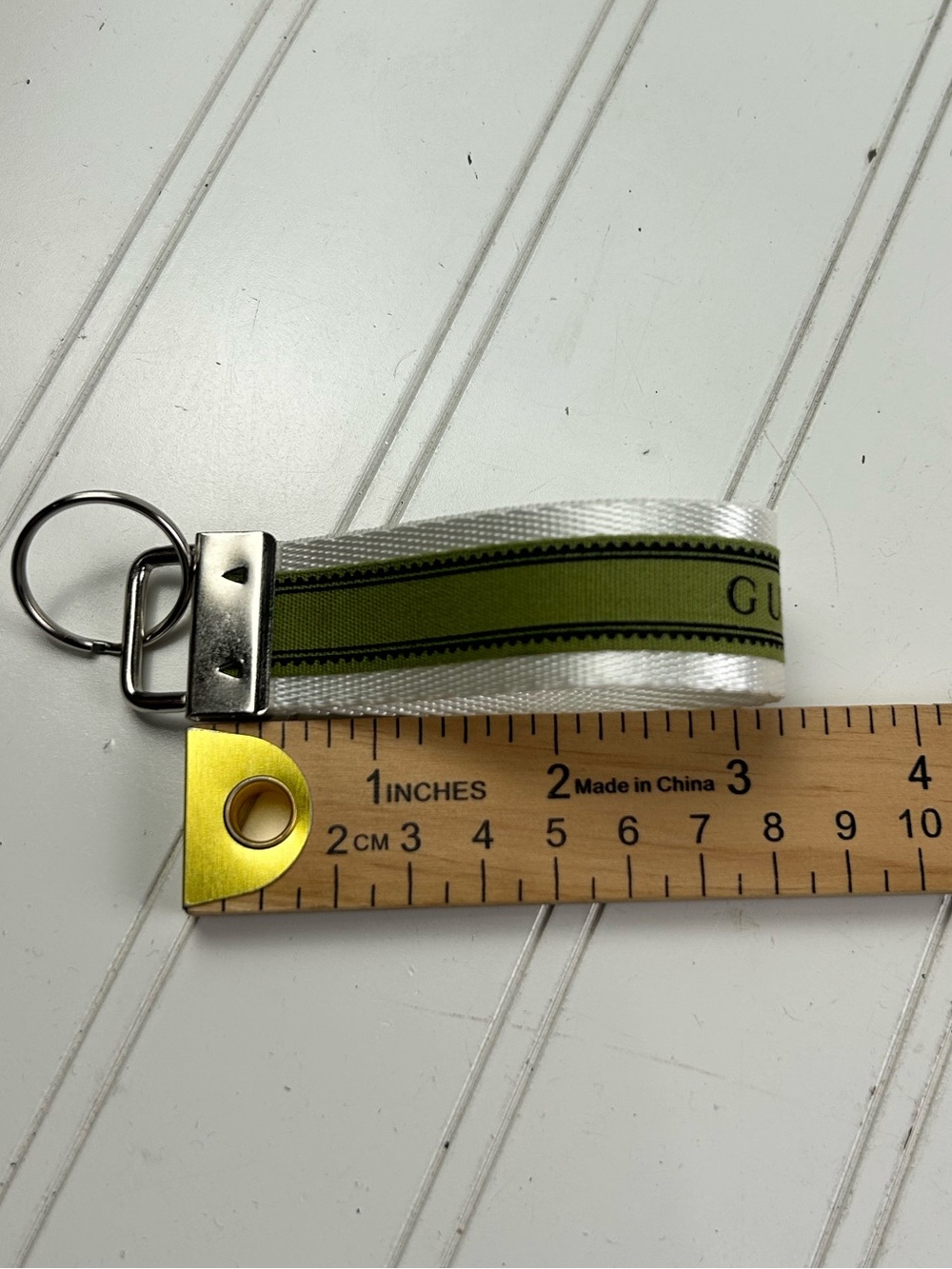Gucci Upcycled Designer Keychain Unisex Key Fob Luxury Bag Charm Accessory NWT - Picture 2 of 5